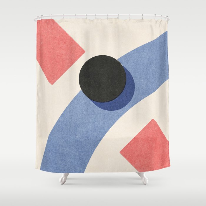 BALLS / Ice Hockey I Shower Curtain Gallery Image 1