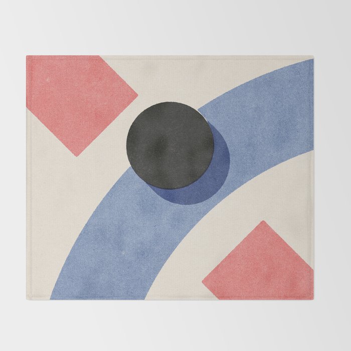 BALLS / Ice Hockey I Throw Blanket Gallery Image 2