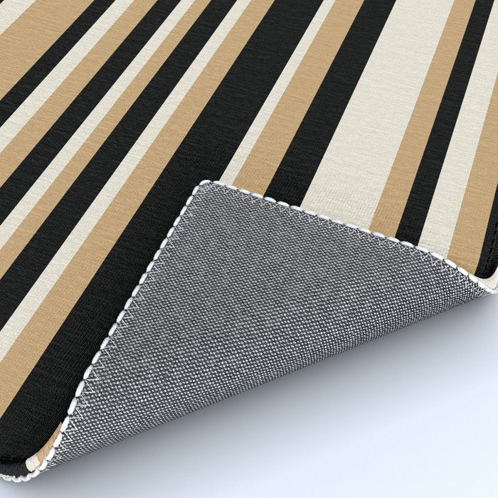 Classic Stripes VII - Neutral Vintage Rug Gallery Image 4