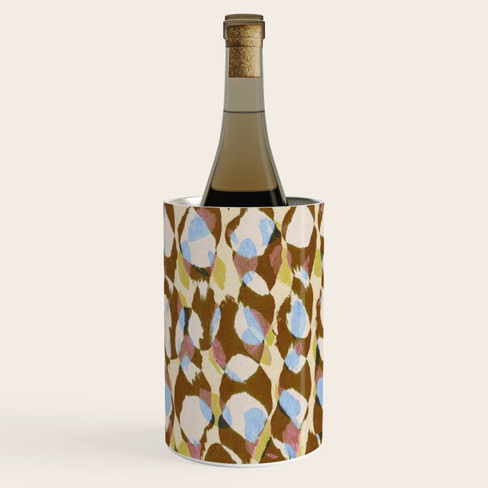 Pure Strokes #3 / Brown & Blue Wine Chiller Gallery Image 3