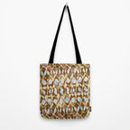 Pure Strokes #3 / Brown & Blue Tote Bag Gallery Image 2