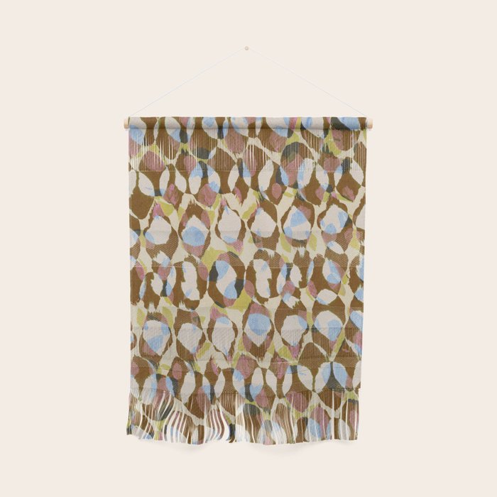 Pure Strokes #3 / Brown & Blue Wall Hanging Gallery Image 1