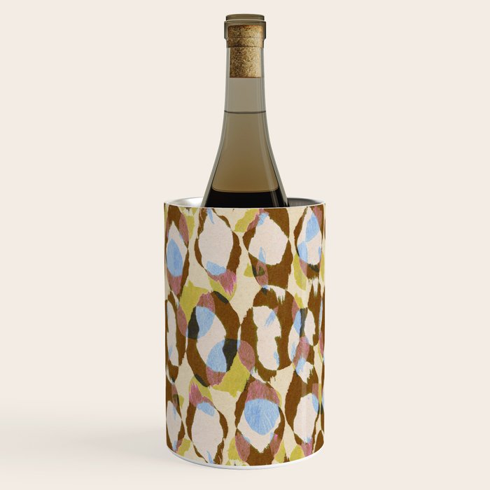 Pure Strokes #3 / Brown & Blue Wine Chiller Gallery Image 1
