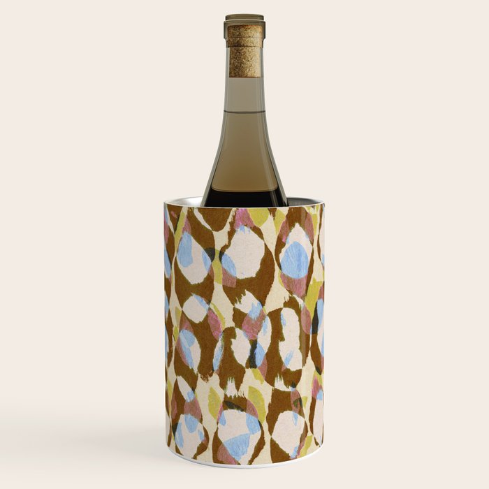 Pure Strokes #3 / Brown & Blue Wine Chiller Gallery Image 2