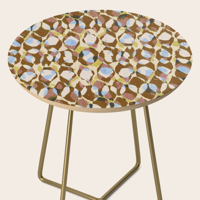 Pure Strokes #3 / Brown & Blue Side Table Gallery Image 2
