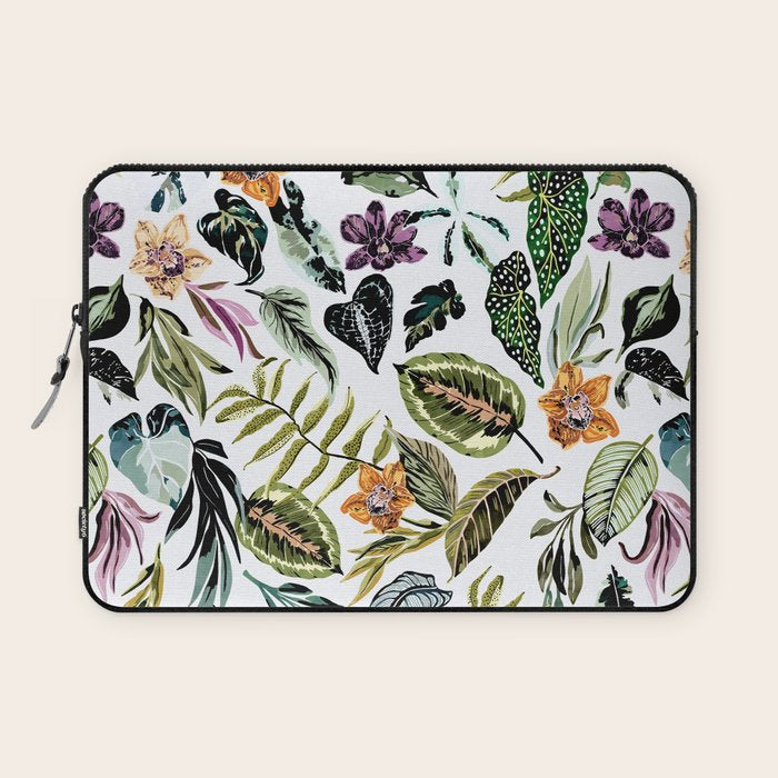 Wild colorful jungle FN7 Laptop Sleeve Gallery Image 1