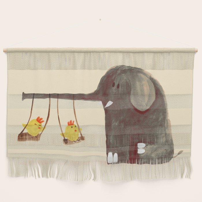 Elephant Swing Wall Hanging Gallery Image 1