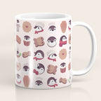 Cookie & cream & penguin - pink pattern Coffee Mug Gallery Image 1