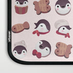 Cookie & cream & penguin - pink pattern Laptop Sleeve Gallery Image 3