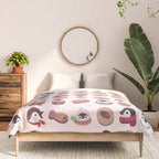 Cookie & cream & penguin - pink pattern Comforter Gallery Image 3