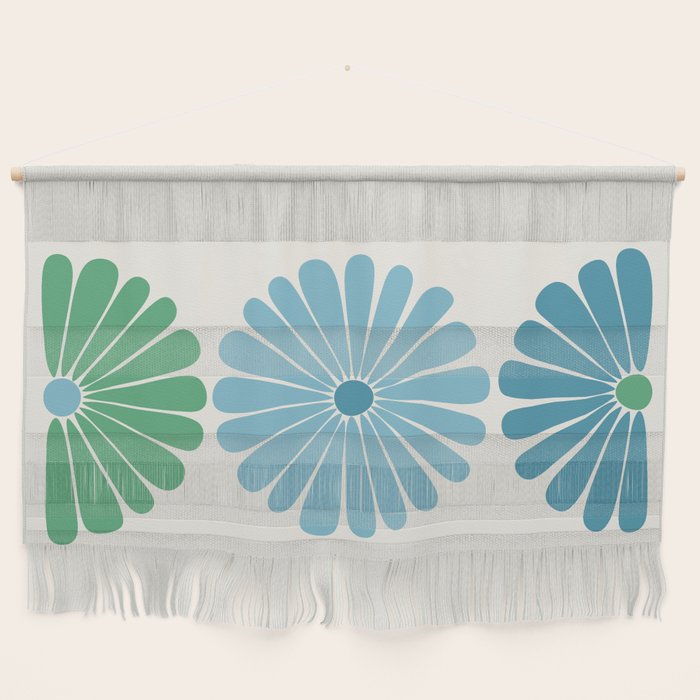 Retro Summer Daisies VI Wall Hanging Gallery Image 1