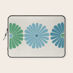 Retro Summer Daisies VI Laptop Sleeve Gallery Image 1