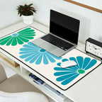 Retro Summer Daisies VI Desk Mat Gallery Image 2