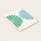 Retro Summer Daisies VI Notebook Gallery Image 3