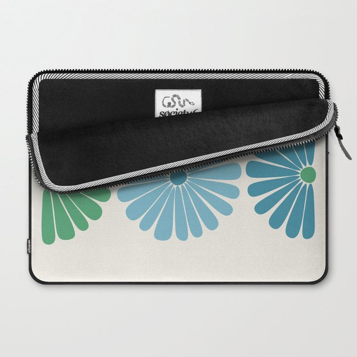 Retro Summer Daisies VI Laptop Sleeve Gallery Image 2