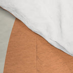Mid-Century Modern - Orange Sun and Rainbow Comforter Gallery Image 4