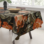 Autumn Winter Flowers Tablecloth Gallery Image 3