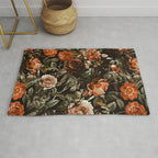 Autumn Winter Flowers Rug Gallery Image 1