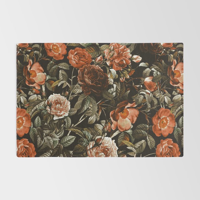 Autumn Winter Flowers Rug Gallery Image 2