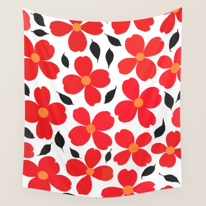dogwood 14 Wall Tapestry Gallery Image 1
