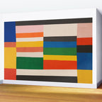 Mid-Century Geometric Artwork Painting Wall Mural Gallery Image 2