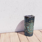 Hamsa Hand -Hand of Fatima Blue Gemstones Travel Mug Gallery Image 4