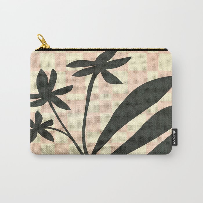 Abstract-botanical 45 Carry All Pouch Gallery Image 1