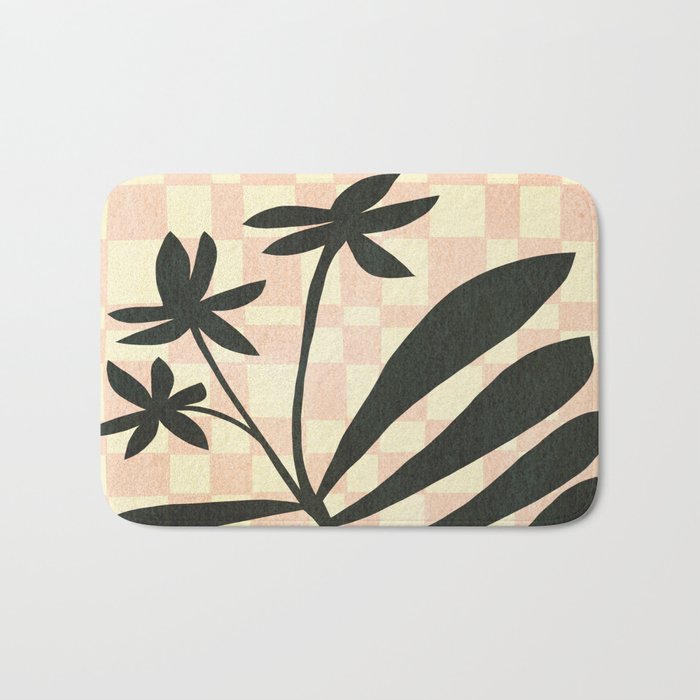Abstract-botanical 45 Bath Mat Gallery Image 1