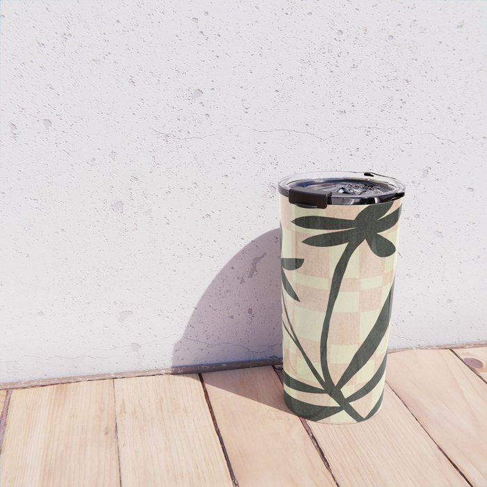 Abstract-botanical 45 Travel Mug Gallery Image 4