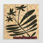 Abstract-botanical 45 Wood Wall Art Gallery Image 1