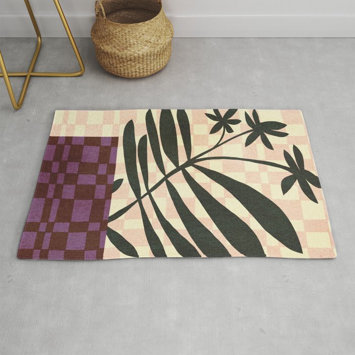 Abstract-botanical 45 Rug Gallery Image 1