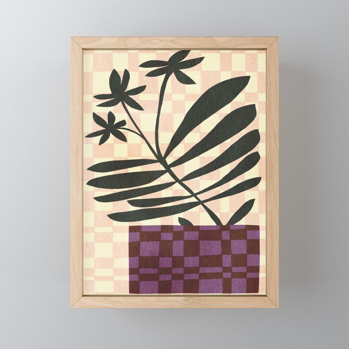 Abstract-botanical 45 Mini Art Print Gallery Image 1