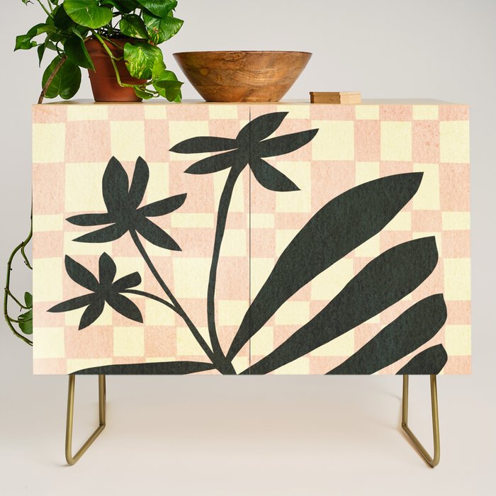 Abstract-botanical 45 Credenza Gallery Image 1