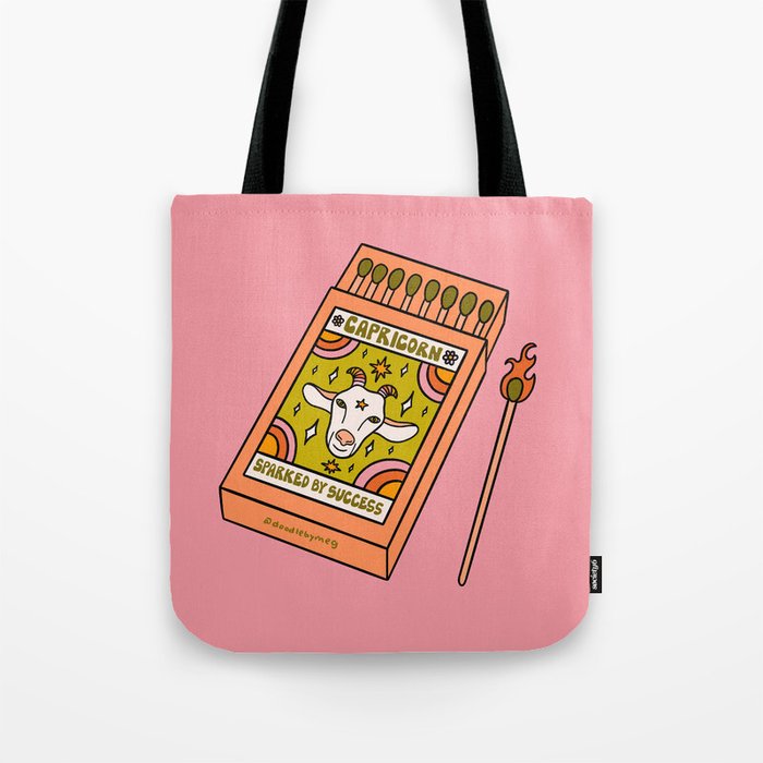 Capricorn Matchbox Tote Bag Gallery Image 1