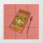 Capricorn Matchbox Wood Wall Art Gallery Image 1