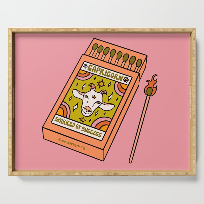 Capricorn Matchbox Serving Tray Gallery Image 1