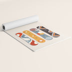 Retro Snowboards  Yoga Mat Gallery Image 2