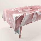 Pink Blush Rose Tablecloth Gallery Image 1