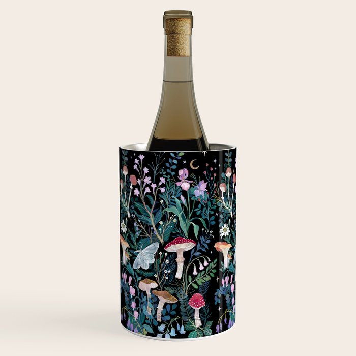 Night Mushrooms Wine Chiller Gallery Image 2