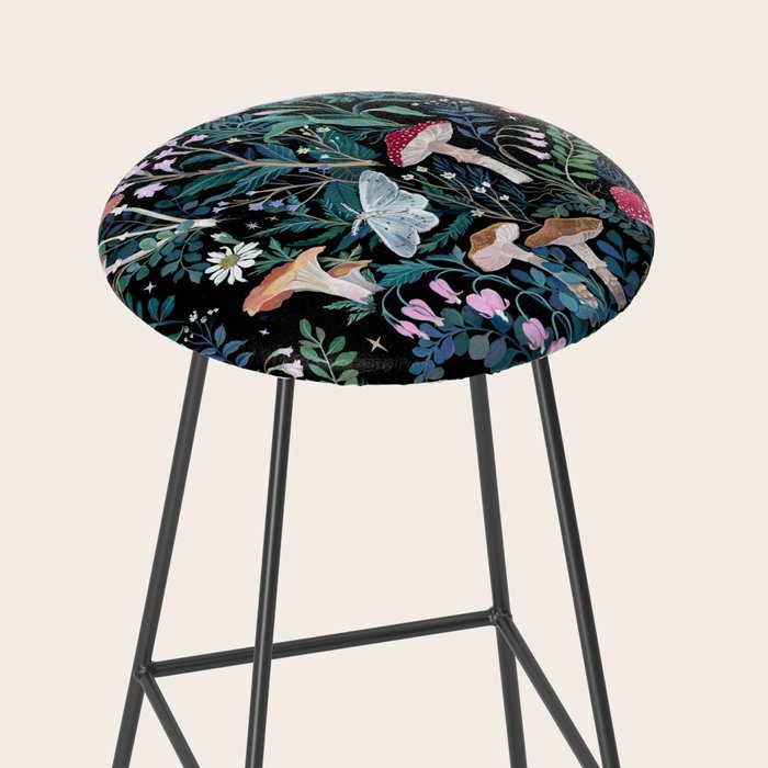 Night Mushrooms Stool Gallery Image 2