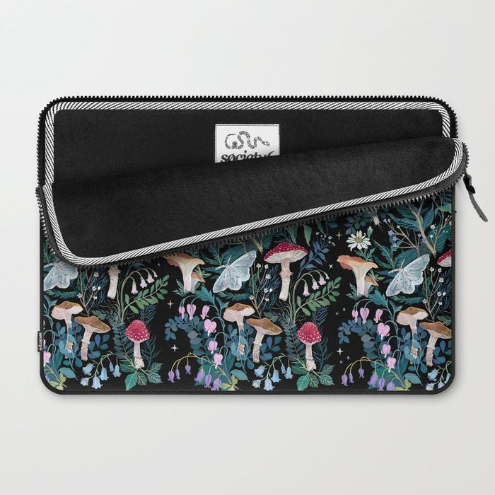 Night Mushrooms Laptop Sleeve Gallery Image 2