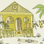 simple living costa rica pura vida // retro surf art by surfy birdy Coffee Mug Gallery Image 2