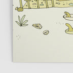 simple living costa rica pura vida // retro surf art by surfy birdy Poster Gallery Image 3