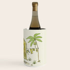 simple living costa rica pura vida // retro surf art by surfy birdy Wine Chiller Gallery Image 3