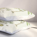simple living costa rica pura vida // retro surf art by surfy birdy Pillow Sham Gallery Image 3