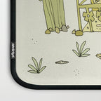 simple living costa rica pura vida // retro surf art by surfy birdy Laptop Sleeve Gallery Image 3