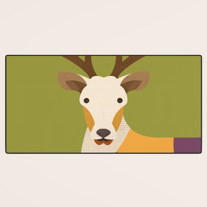 Red Deer Desk Mat Gallery Image 3