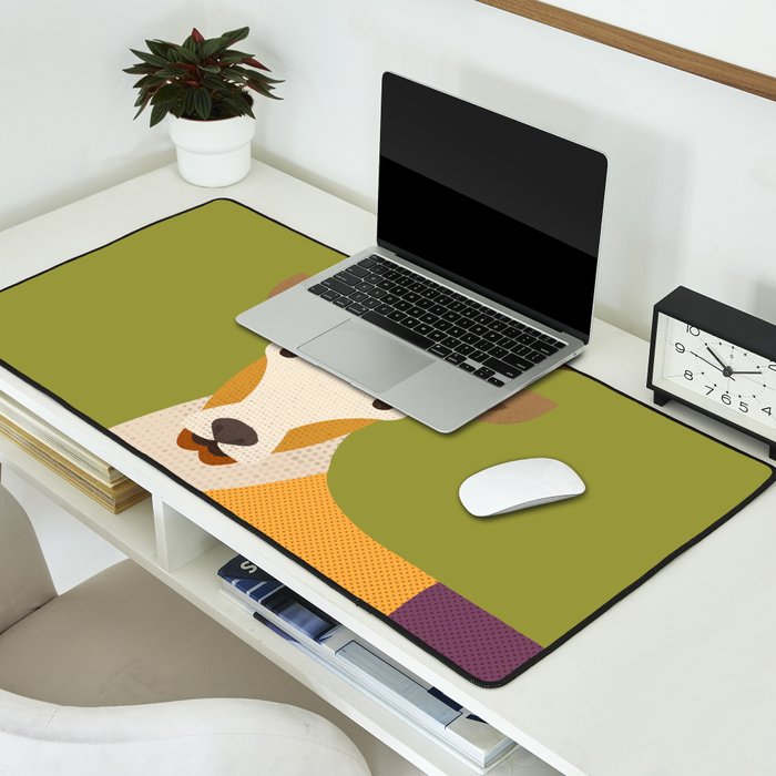 Red Deer Desk Mat Gallery Image 2