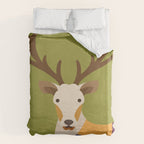 Red Deer Duvet Cover Gallery Image 6