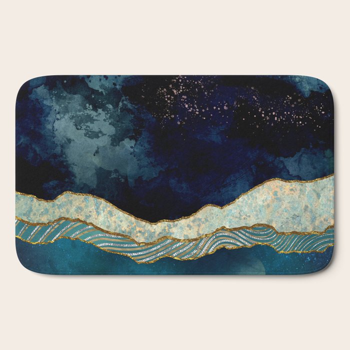 Indigo Sky Bath Mat Gallery Image 2